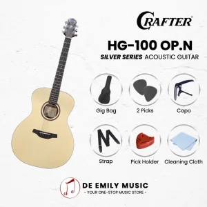 Crafter Silver Series HG-100/OP.N Acoustic Guitar